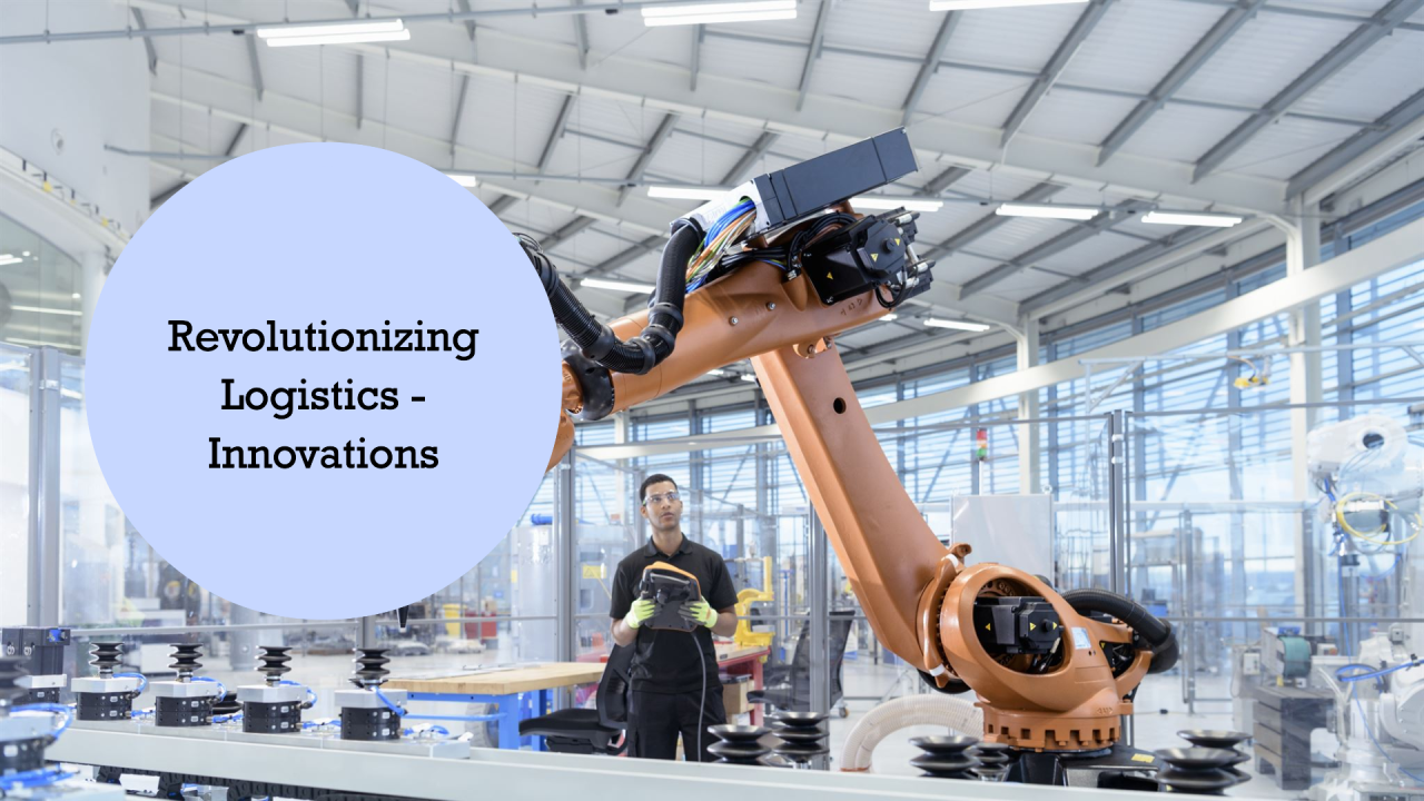 Innovations in the Logistics and Supply Chain Management Arena