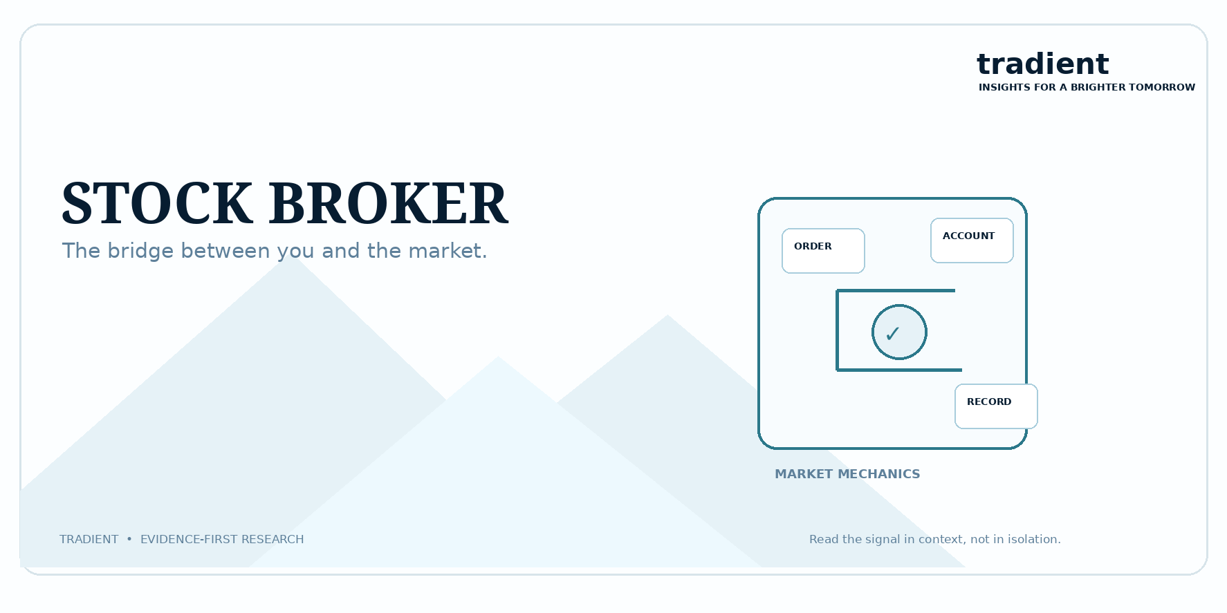 What Does a Stock Broker Actually Do?